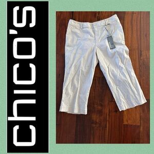 Chicos Crop Capri